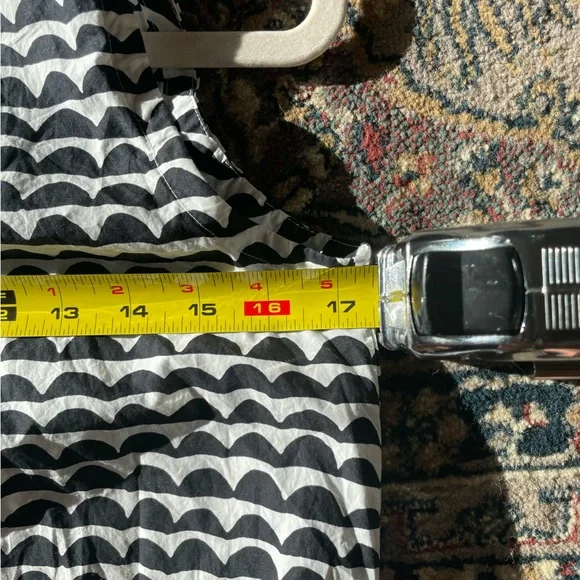 Marimekko x Uniqlo Midi Dress in 1960s Papajo (Papaya) Print Sleeveless XXS - Picture 3 of 11